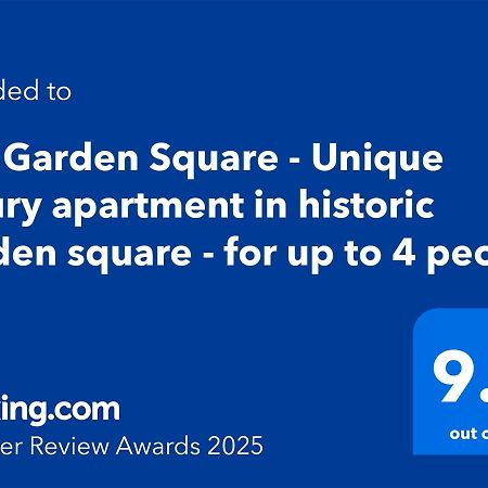 The Garden Square - Unique Luxury Apartment In Historic Garden Square - Ideal For 2 People Йорк Екстериор снимка